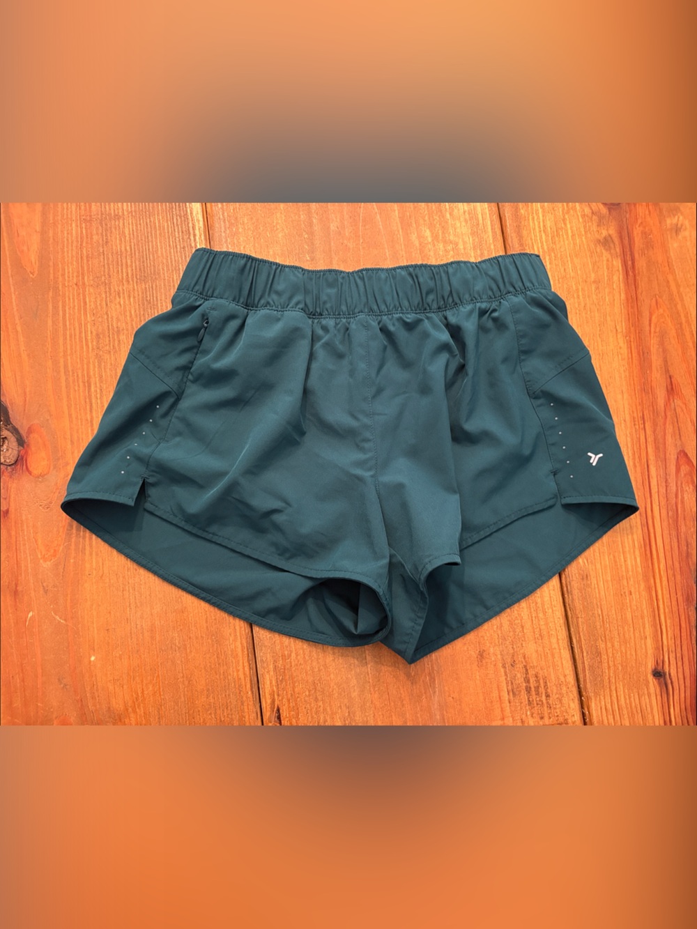 Old Navy Dark Green Athletic Shorts
